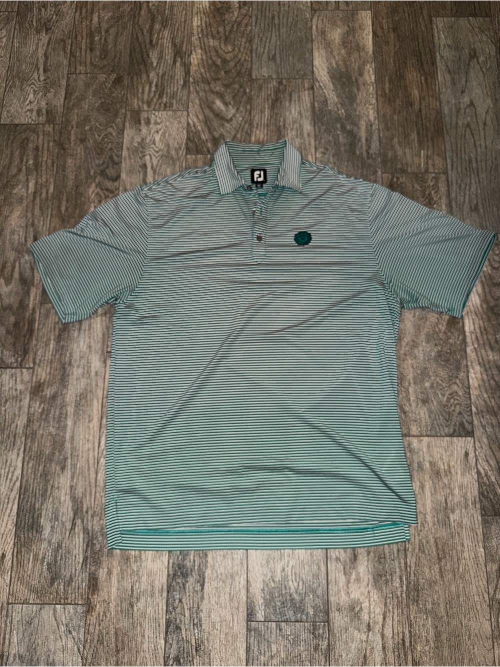 FootJoy Medinah Country Club Striped Golf Polo Shirt Men’s XL